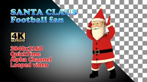 Fan de football de Noël