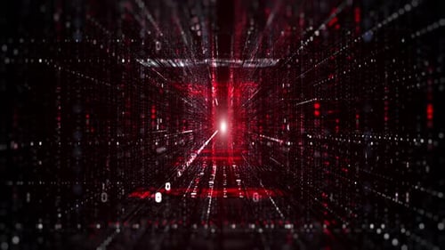 Digital Cyberspace Particles 00475 FHD