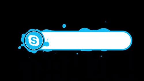 Animated Fluid Splatter Lower Third Title Reveal