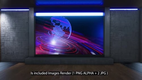 Virtual Studio Set A7014