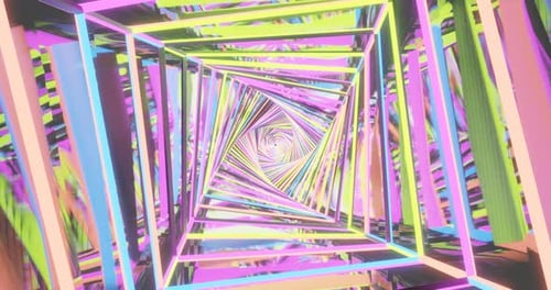 Abstract Seamless Geometric Background