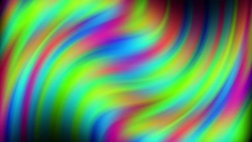Vibrant Swirling Liquid Color Abstract Background