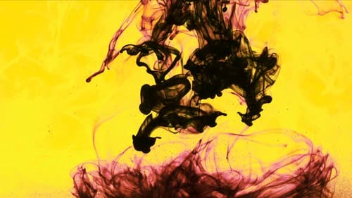 Abstract Ink Spread in Underwater