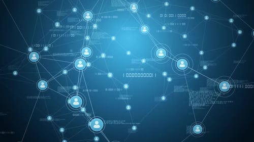 Human Network And Data Connections