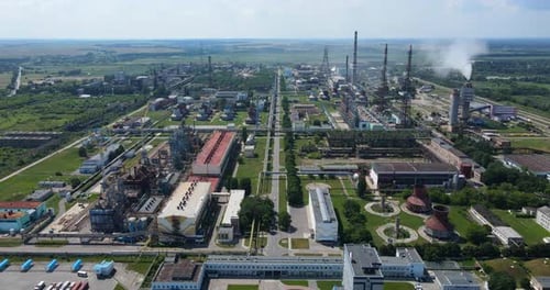 The Plant Is A Giant Of The Chemical Industry Of Ukraine