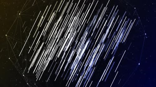 Arrière-plan de ligne de cube 4K Technologic (bouclable)