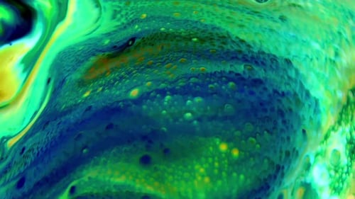 Color Explosion Abstract Vivid Art Painting Texture