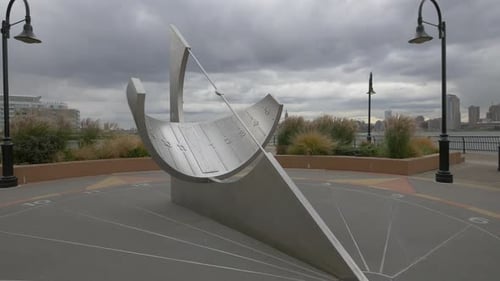 Equatorial Sundial in J. Owen Grundy Park