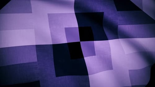 Abstract Waving Geometric Fabric Pattern Background Loop