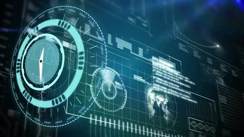Uhrbewegung und Datenverarbeitung