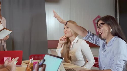 Office Workers Working Hard Indoor