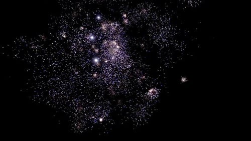 Buntes Feuerwerk
