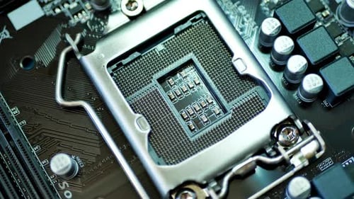 Elektronisch Leiterplatte mit Sockel für Prozessor