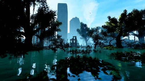Big Ruined City In The Jungle