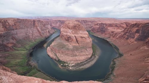 Timelapse at the Horseshoe Bend in Arizona