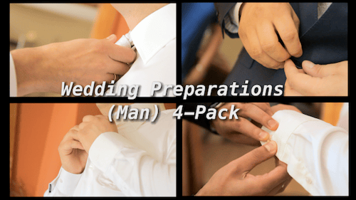 Preparativos para la boda - Hombre