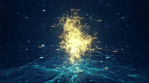 Technologie Künstliche Intelligenz Konzept.