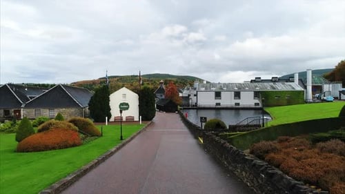 Destilaria Glenfiddich em Dufftown, Escócia