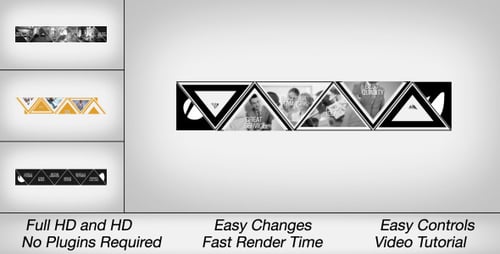 Dynamic Geometric Corporate Logo Reveal