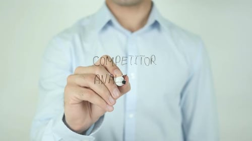 Competitor Analysis, Writing On Screen