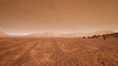 Voo sobre Martian Terrain 2