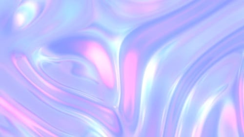 Chromatic Colorful Glow Flowing Shape Background