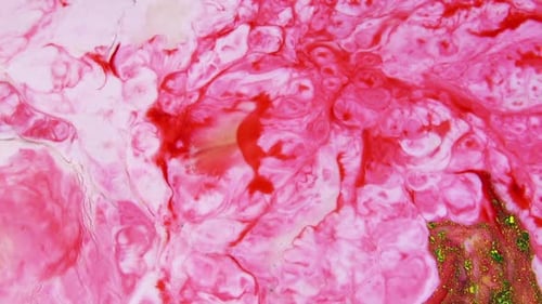 Psychedelische Strahlfarbe