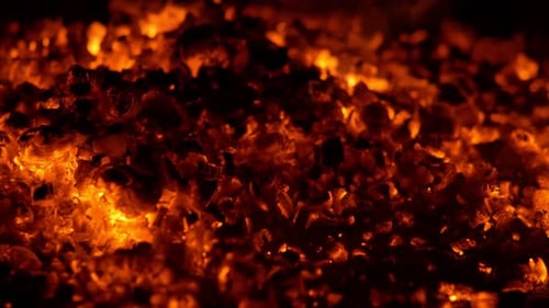 Glowing Fire (4K)