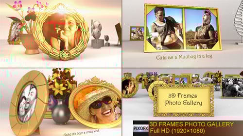 3D Frames Photo Gallery