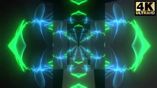 4 Colorful Abstract Tunnel Pack