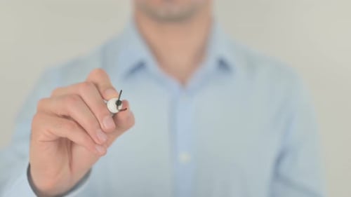 Exzellenz, Schreiben auf transparentem Bildschirm