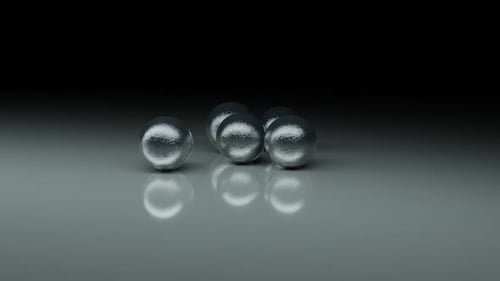 Mechanically Driven Silver Balls