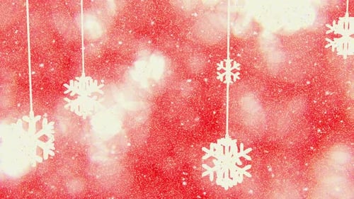 Weihnachts-Schneeflocken-Hintergrund