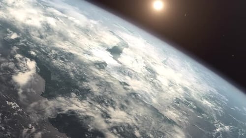 Earth and Sun Cinematic Reveal