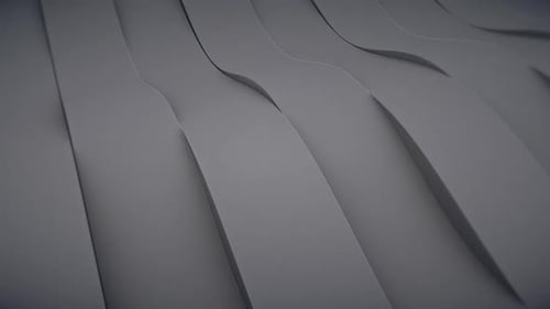 3d Wavy Gray Stripes