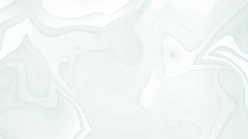 Fluid Abstract White Organic Shapes Seamless Loop Background