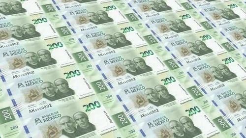 Mexico Money 200 Mexican Peso 4K
