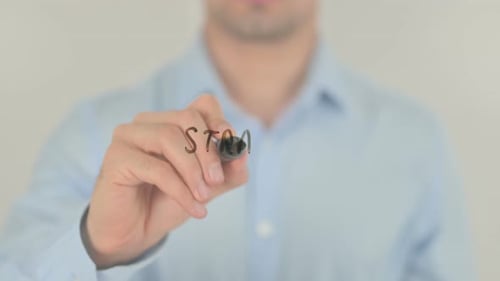 Strategy Development, Writing on Transparent Screen