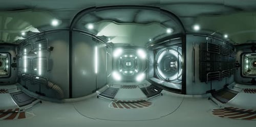 VR360 Innenraum der Raumstation
