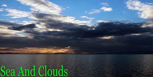 Sea And Clouds