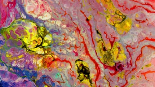 Abstract Colors and Patterns Creating Dynamic Background