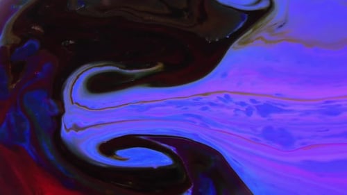 Swirling Paint Abstract Art Background
