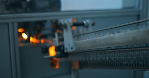Ligne de production de bouteilles en plastique