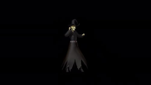 Danse des sorcières 4 — Concept d'Halloween