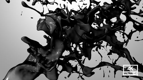 Pintura negra Jet Stream Splash V1