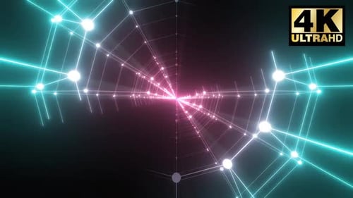 4k Colorful Radial Neon Web Background Pack