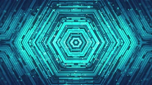 Hexagon Digitale Datentechnologie — Hintergrund