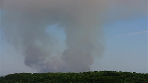 The Fire Over the Wood