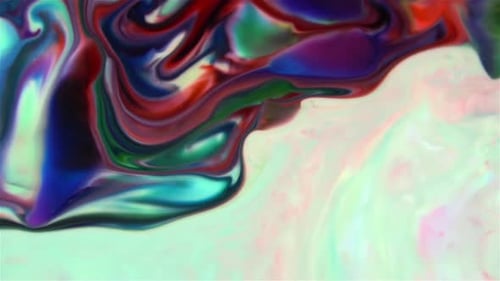 Abstract Colorful Paint Ink Spread 12