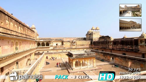 Amer Fort, Jaipur India (3-Pack)
